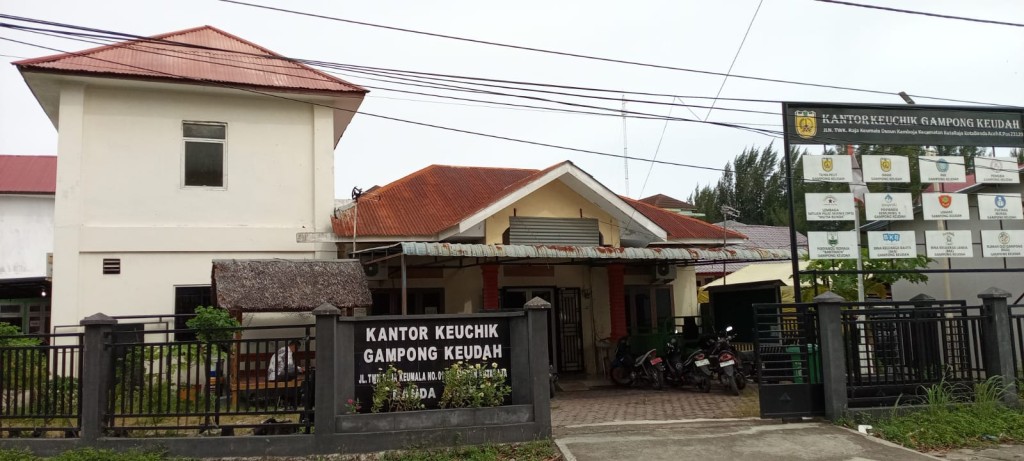 Kantor Keuchik Keudah Dibangun Pasca Tsunami